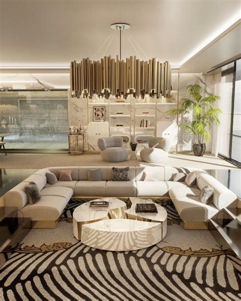 Be Delighted By These Luxurious Living Rooms