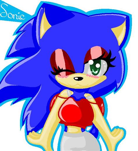 Gender Bender Sonic By Sparkle Master01 On Deviantart