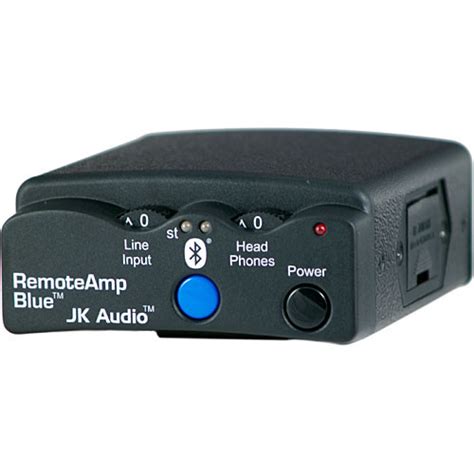 Jk Audio Remoteamp Blue Bluetooth Wireless Headphone Rampb Bandh