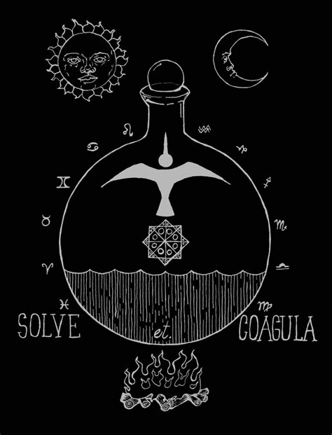 Solve et Coagula. | Alchemy tattoo, Alchemy art, Alchemy