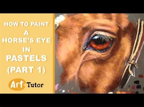 He enjoys working in many mediums and styles, but realism is his favourite. How to Paint a Horse's Eye in Soft Pastels - Part 1 - YouTube