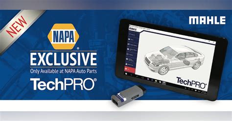 Mahle Techpro Diagnostic Tool Available Exclusively Through Napa Auto