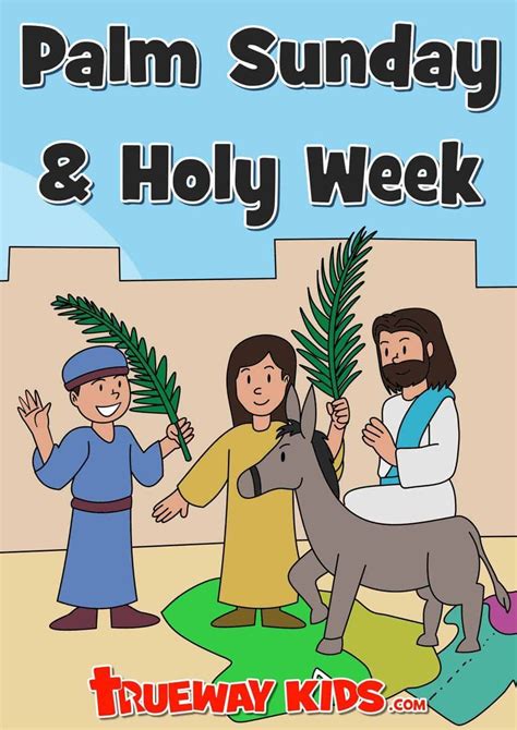 Palm Sunday Bible Lesson Ideal For Preschool Children Learn About The