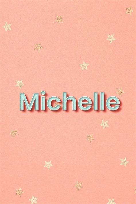 michelle name word art typography free image by wit michelle name word art