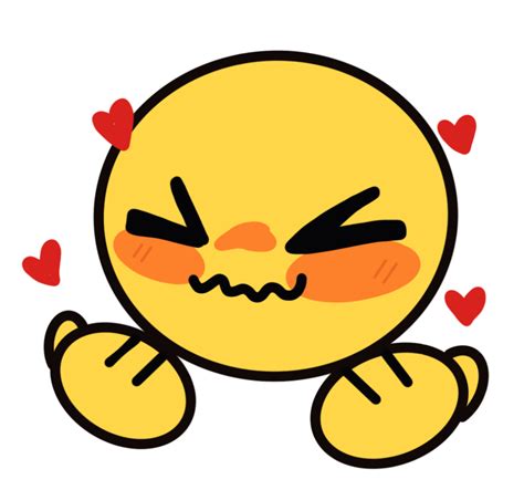 Yêu Thương đầy Thương Nhớ Love Cursed Emoji Cute Điểm Nhấn Không Thể Bỏ Qua