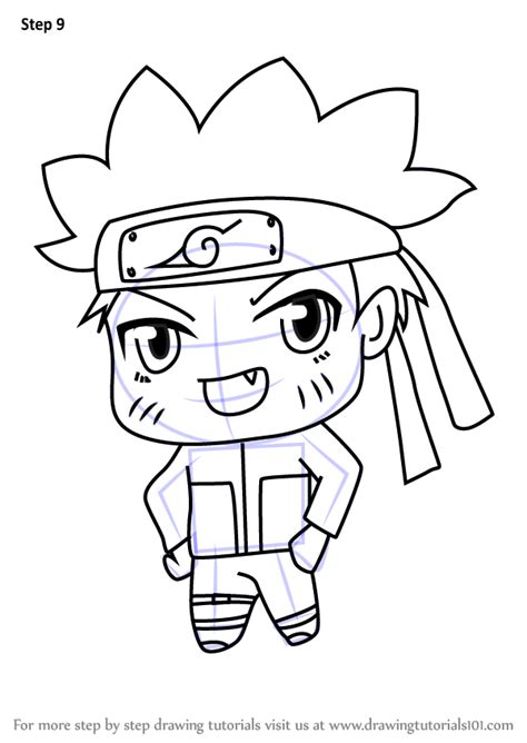 Naruto Uzumaki Drawing Step By Step