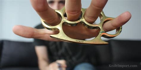 I'm looking for info on legal self defense tools for my wife who will be traveling to la soon to train for a new job. Getting wholesale brass knuckles is easy thanks to Knife ...