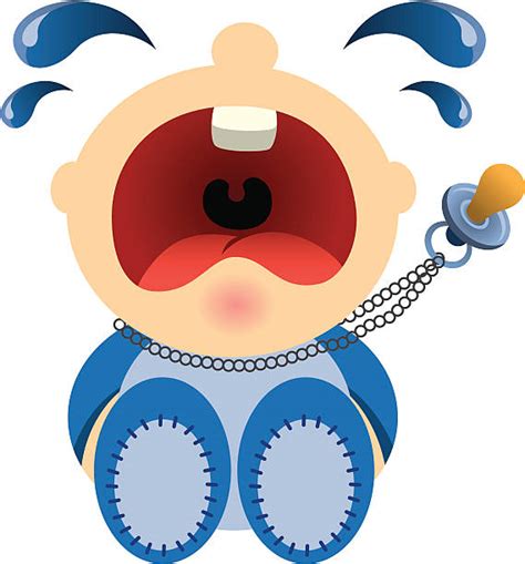 Royalty Free Crying Baby Clip Art Vector Images