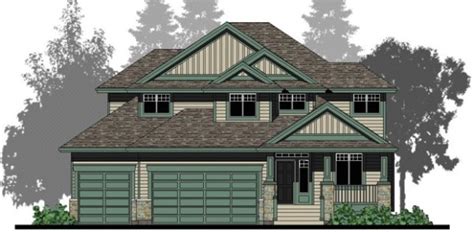 2 Story House Plans Between 1750 And 2500 Sq Ft With A 3 Car Garage And