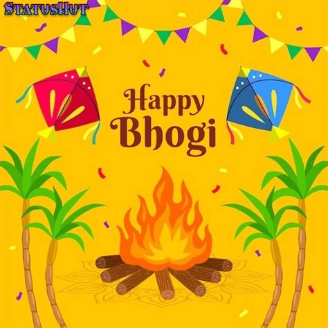 Happy Bhogi Pandigai Wishes Status Video Download Statushut