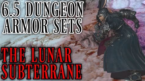 New Voidmoon Sets The Lunar Subterrane Ffxiv Patch 65 Youtube