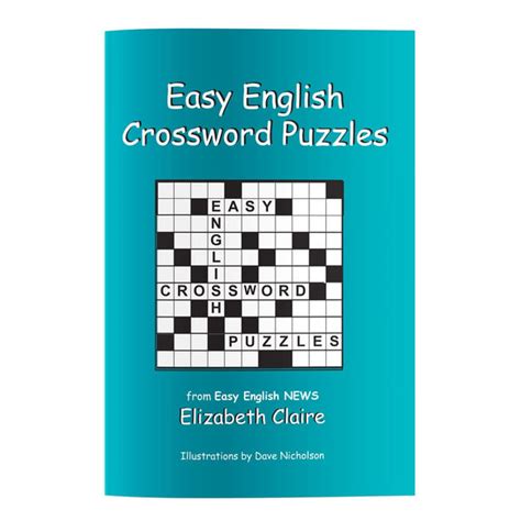 Easy English Crossword Puzzles Elizabeth Claires Easy English News