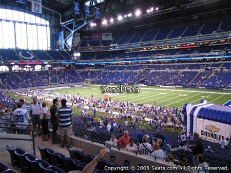 Seat View From Section 235 At Lucas Oil Stadium Indianapolis Colts