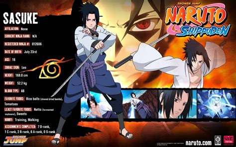 Naruto Shippuden Sasuke Bio