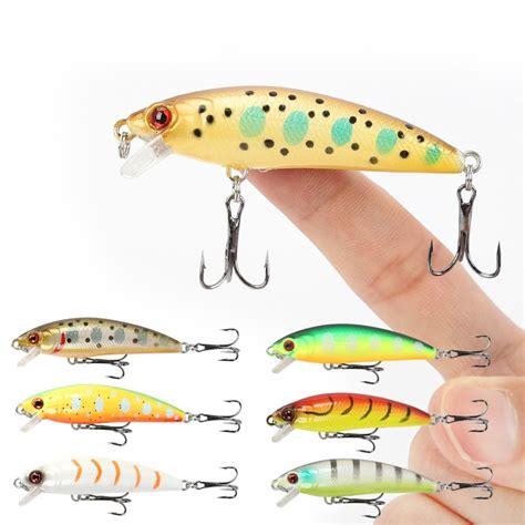 Minnow Fishing Lure 3d Eye Fish Baits Fishing Trout Minnows Fish