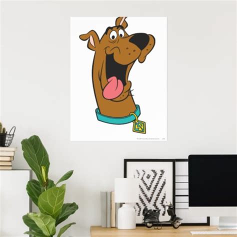 Scooby Doo Tongue Out Poster Zazzle