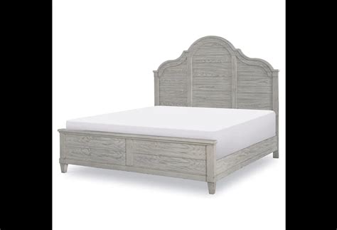 Legacy Classic Belhaven 9360 4106k Modern Farmhouse King Arched Panel Bed Pilgrim Furniture
