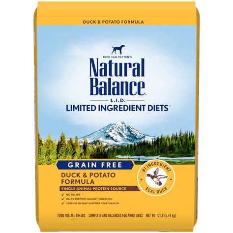 Natural Balance Limited Ingredient Grain Free Duck And Potato Dry Dog