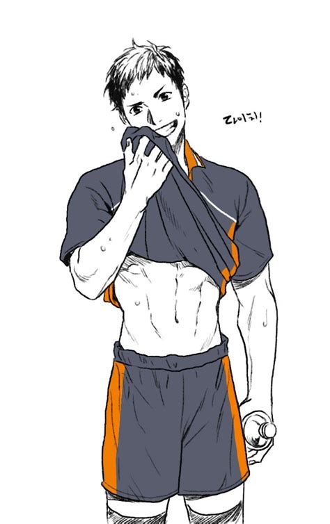 When submitting fanart that is not your own you must link directly to the artist source account. Daichi Sawamura | Haikyuu anime