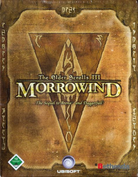 The Elder Scrolls Iii Morrowind 2002 Windows Box Cover
