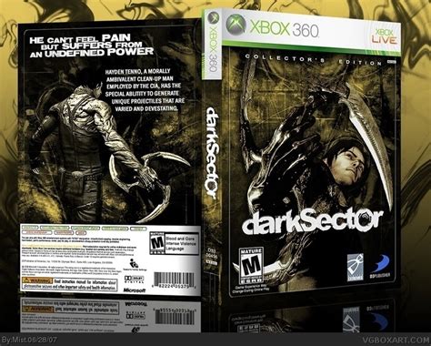 Dark Sector Xbox 360 Box Art Cover By Mist