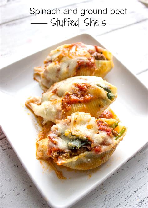 In order to finish the submission process, you'll need to create an author display. Spinach and Ground Beef Stuffed Shells | Gimme Delicious