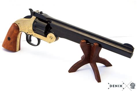 Schofield Black And Brass Finish Replica Revolver Replica Guns Canada
