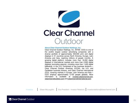 Clear Channel Outdoor Holdings Inc 2020 Q3 Results Earnings Call