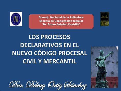 Procesos Declarativos En El Nuevo Codigo Procesal Civil Y Mercantil 2
