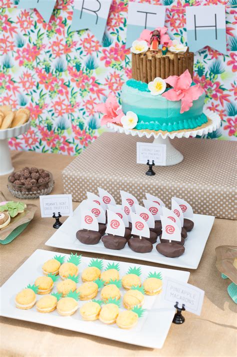 It's party time and you've got hungry little mouths to feed. MOANA themed birthday party