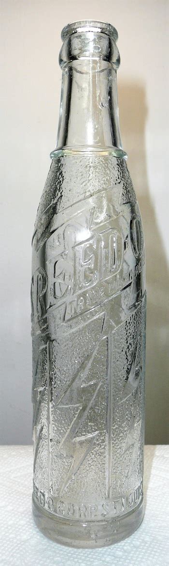 Speed O Soda Bottle Collectors Weekly