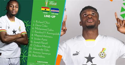 Afcon 2023 Mohammed Kudus Misses Out On Ghana Vs Cape Verde Match