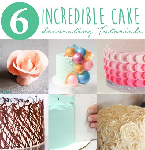 6 Incredible Cake Decorating Tutorials All Kinds Of Yumm