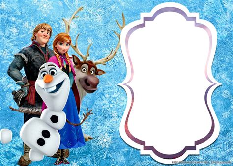 Free Printable Elsa Of Frozen 2 Birthday Invitation Templates