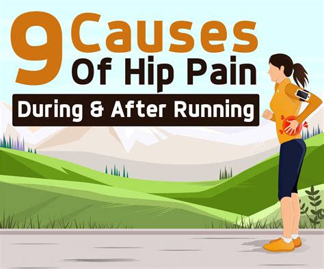 9 Causes Of Hip Pain For Runners Infographic — Runners Blueprint