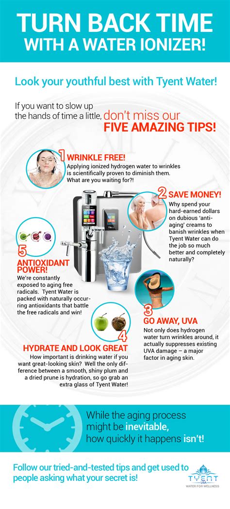 A Wrinkle In Time Slow Down The Aging Process With A Water Ionizer