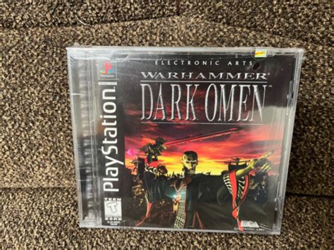 Warhammer Dark Omen Sony Playstation 1 1998 Brand New Sealed
