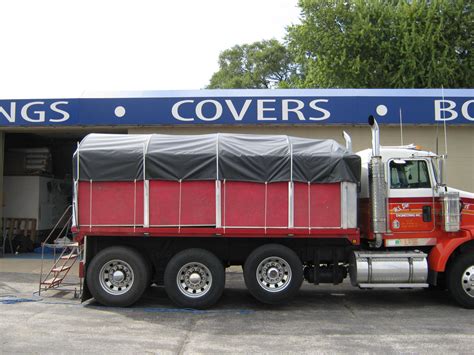 Trailer Tarps And Covers For Semi Trucks Muskegon Awning