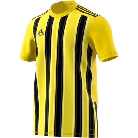 Adidas Striped 21 Team Yellowblack Football Shirt