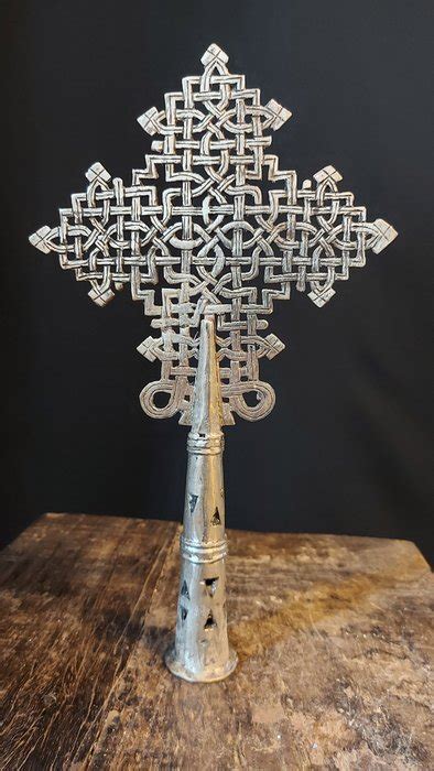 Large Coptic Processional Cross From Ethiopia Alloy Of Catawiki