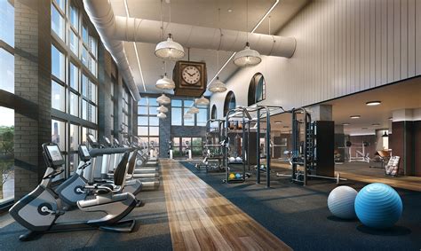The 15 Best Gyms In Nyc Residential Buildings 6sqft Dream Home Gym