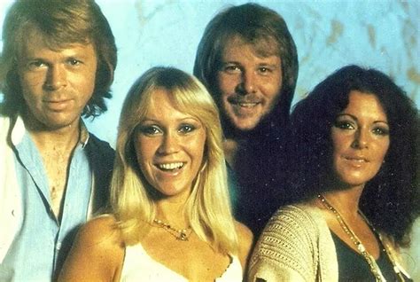 Vintage Photos Show The Styles Of Swedish Europop Group Abba During The