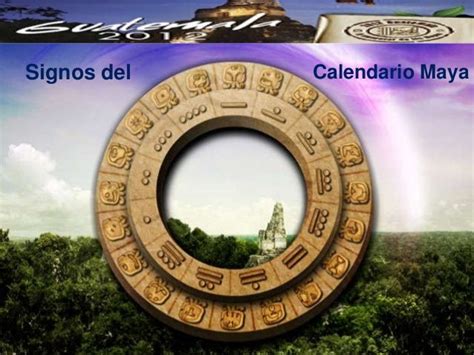 Signos Del Calendario Maya