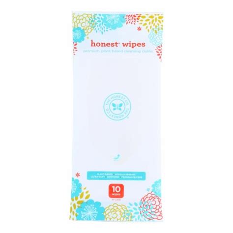 The Honest Company Honest Wipes Unscented Baby Travel Pack 10