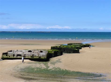 Arromanches Plage Du Débarquement Plages Mer Arromanches