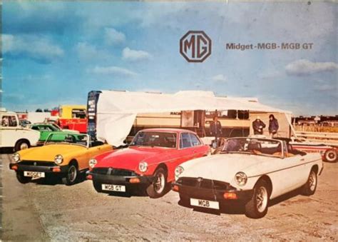 MG MGB MGB GT Midget Brochure EBay