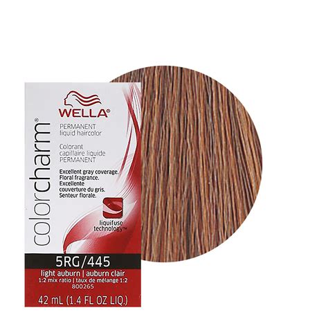 It's a great way to try this red tone without a full commitment. Wella Color Charm Permament Liquid Hair Color 42mL Light ...