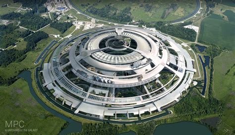Artstation Xandar City Circular Building Gaëlle Seguillon Sci Fi