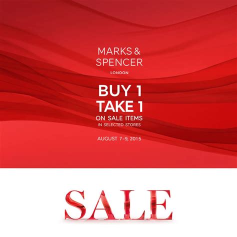 Today's top marks & spencer uk promotion: Marks & Spencer Buy 1 Take 1 Promo August 2015 | Manila On ...