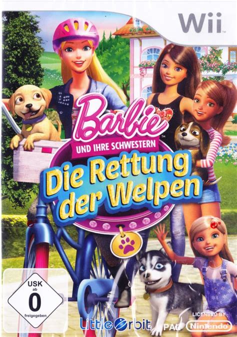 Barbie And Her Sisters Puppy Rescue Cover Or Packaging Material Mobygames